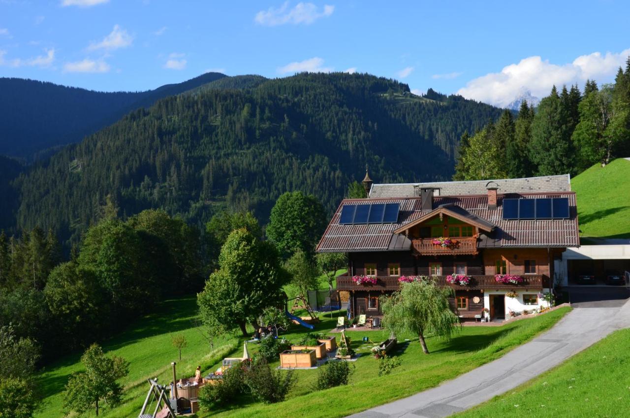 Bio-Bauernhof Nichlgut Villa Eben Im Pongau Kültér fotó